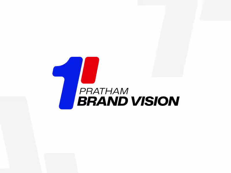 Cover image for Logo design for Pratham Brand Vision