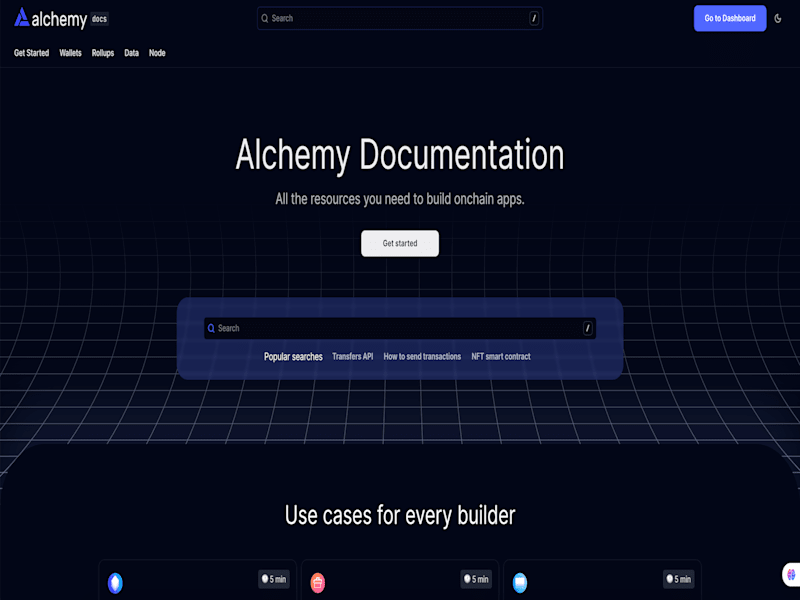 Cover image for Alchemy Developer Documentation: Simplified Web3 Integration