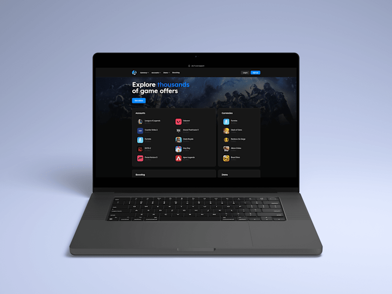 Cover image for Gaming Marketplace