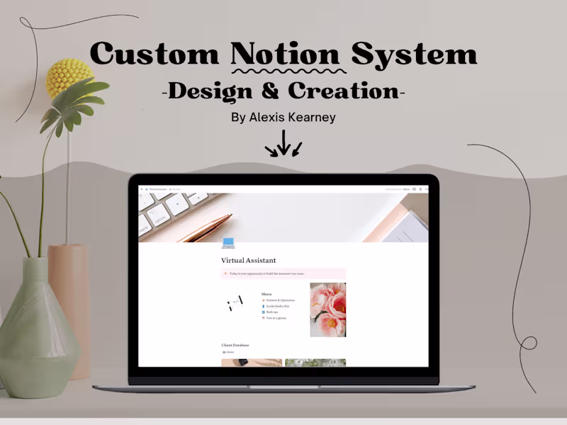 Cover image for Custom Notion System | Starts at $200