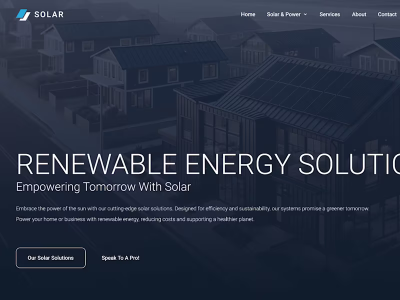Cover image for Solar – Built with Framer