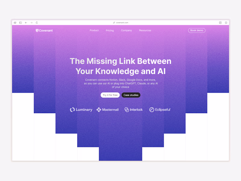 Cover image for Covenant - Framer Website