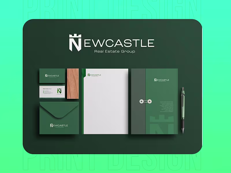 Cover image for Brand Identity Design for Newcastle Real Estate Group