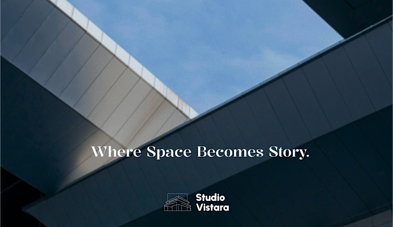 Cover image for Studio Vistara: Brand Identity & Logo Design