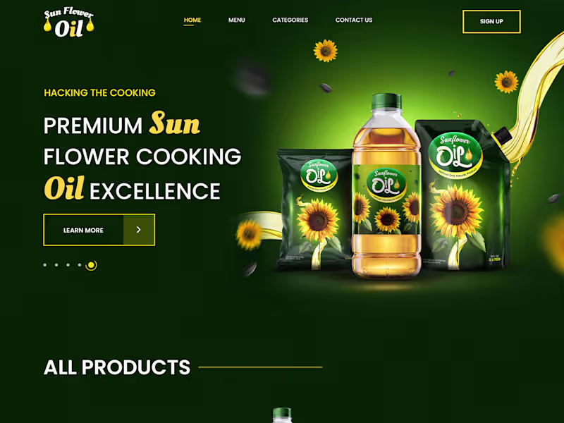 Cover image for Sun Flower Oil