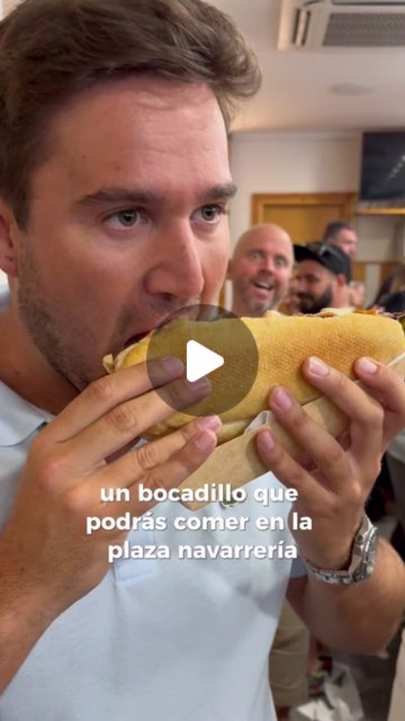 Cover image for Fernando Munarriz | Gastromuna on Instagram: “El famoso bocata …