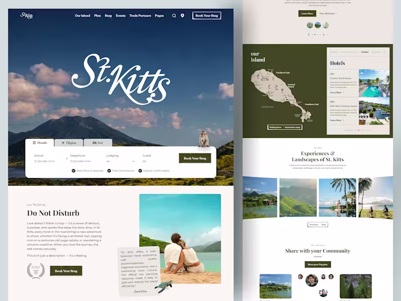 Cover image for Tours And Travel Booking website