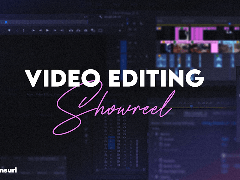 Cover image for Video Editing Showreel
