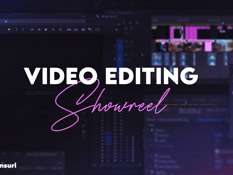 Cover image for Video Editing Showreel