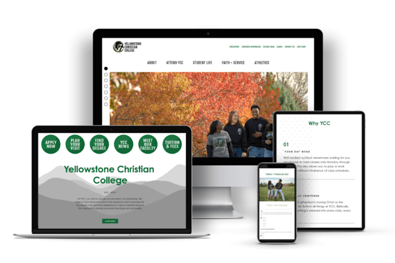 Cover image for Yellowstone Christian College