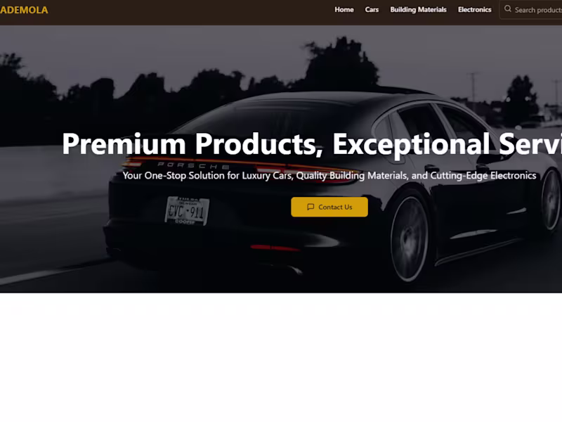 Cover image for Ademola Global Technology