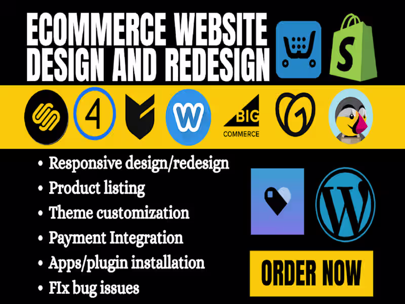 Cover image for design and build a modern, responsive website for your brand