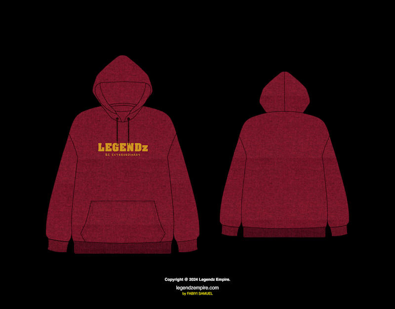 Cover image for Legendz Hoodie Design Reference Tech Pack