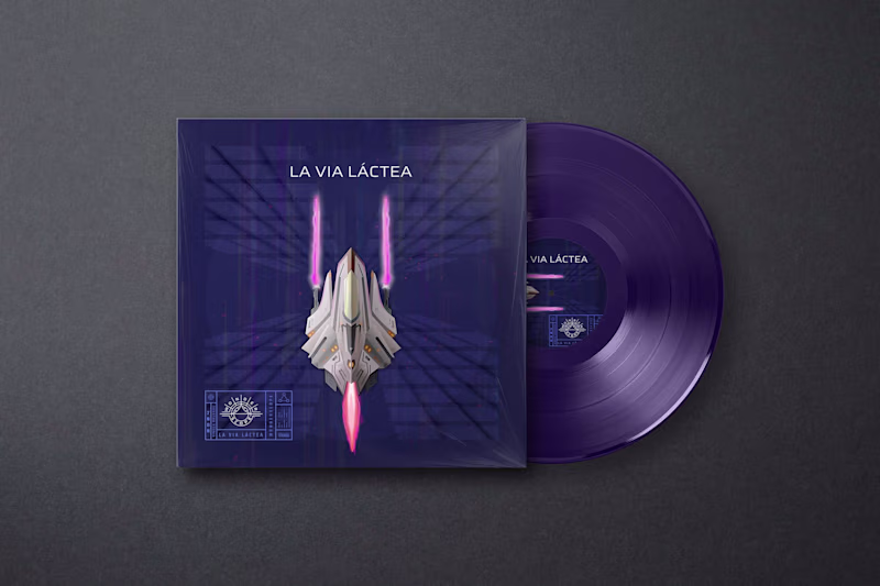 Cover image for A blast of a project for the band Wonder Scope. This is the ...