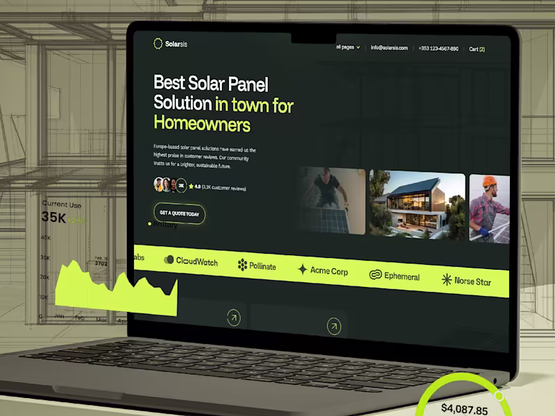 Cover image for Webflow Landing Page · Get to market fast!!!