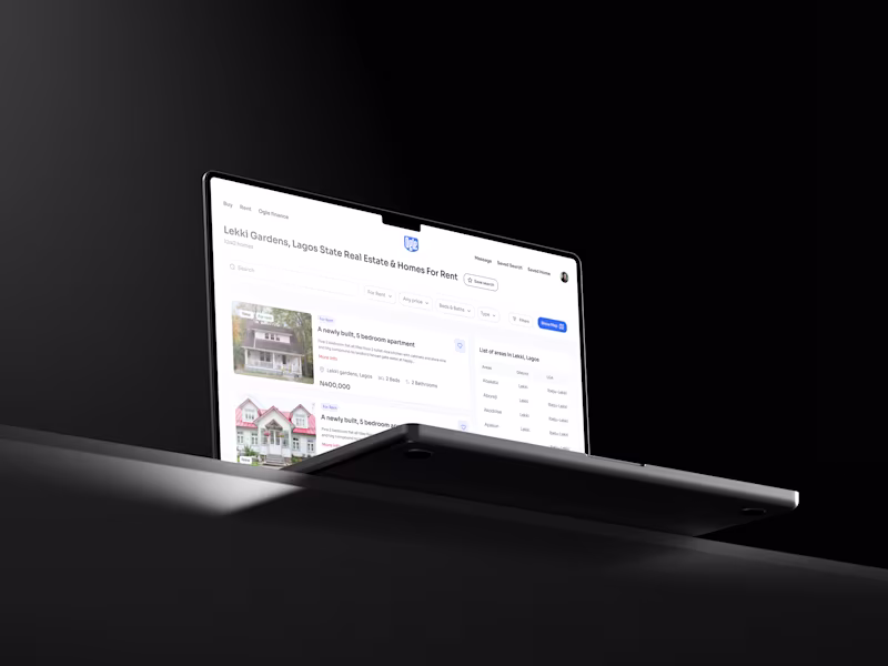 Cover image for Ogle Webapp- Revolutionizing real estate