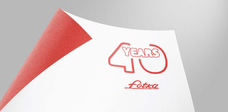 Cover image for Fotka | 40 Years Logo