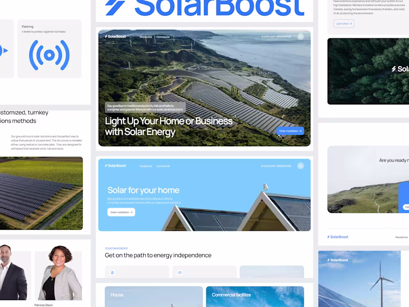 Cover image for SolarBoost - Webflow Development