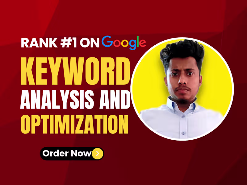 Cover image for Competitive Keyword Analysis & On-page Optimization