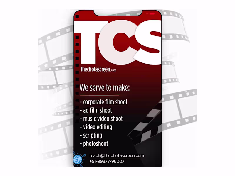 Cover image for Editing - We don't just stitch the clips, we finalize the vision