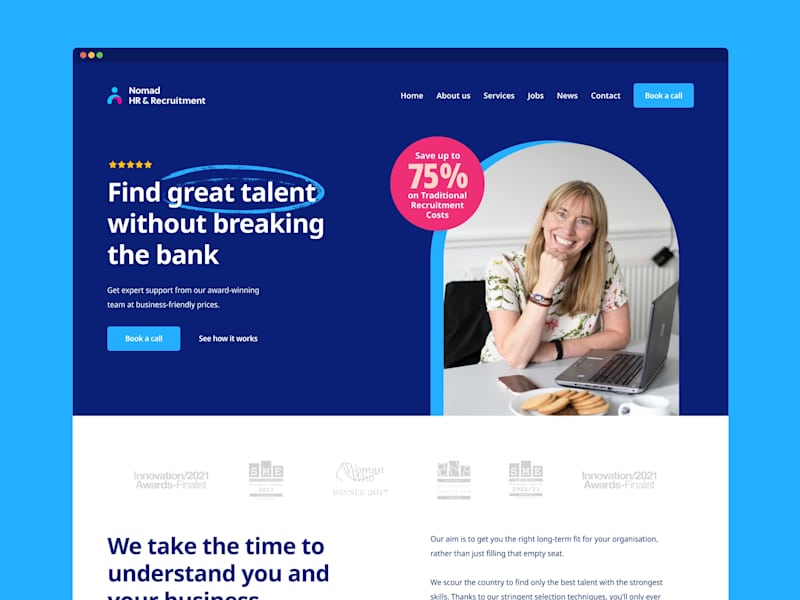 Cover image for Recruitment Agency Website Design
