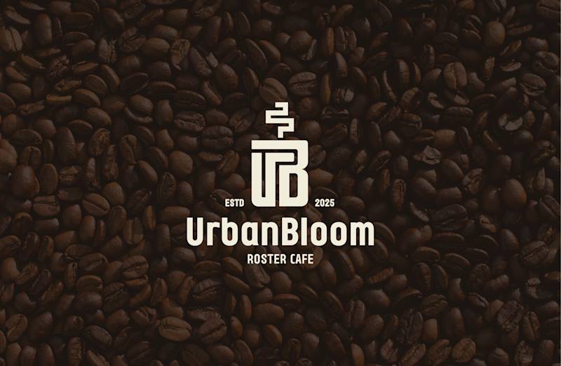 Cover image for Urban Bloom Roaster Cafe Logo Design