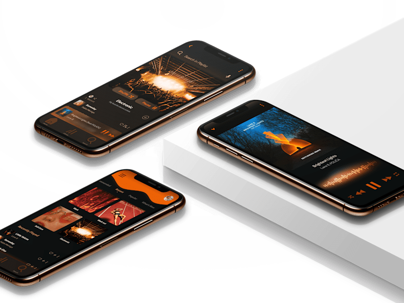 Cover image for WAVE - UX/UI Design for a music streaming app 