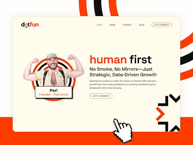 Cover image for DotFun - Creative Agency Website Re-design