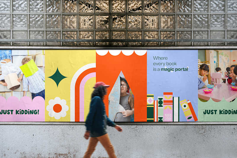 Cover image for JUST KIDDING! | Brand Identity & Collateral