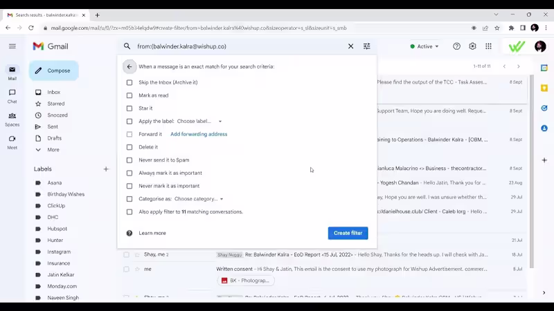 Cover image for Inbox Management Creating Labels & Filters - YouTube