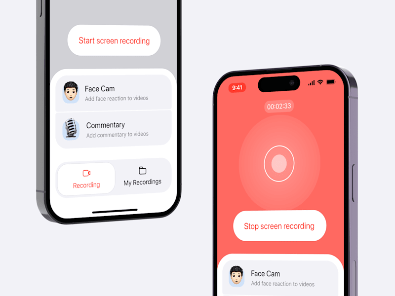 Cover image for iOS Screen Recording App with Interactive Features