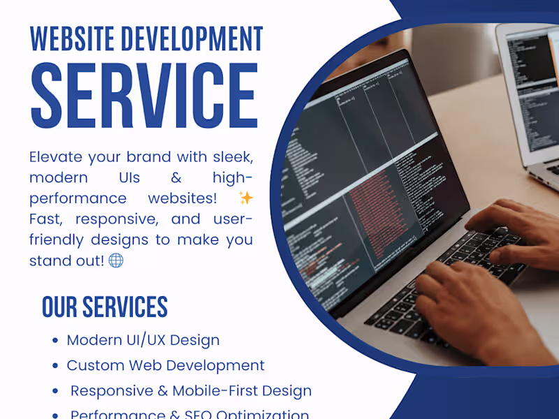Cover image for 🚀Modern UI Developer Crafting Sleek, Responsive & Engaging UX🎨
