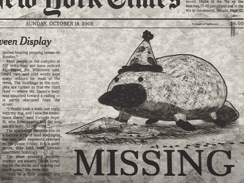Cover image for Missing Platypus 
