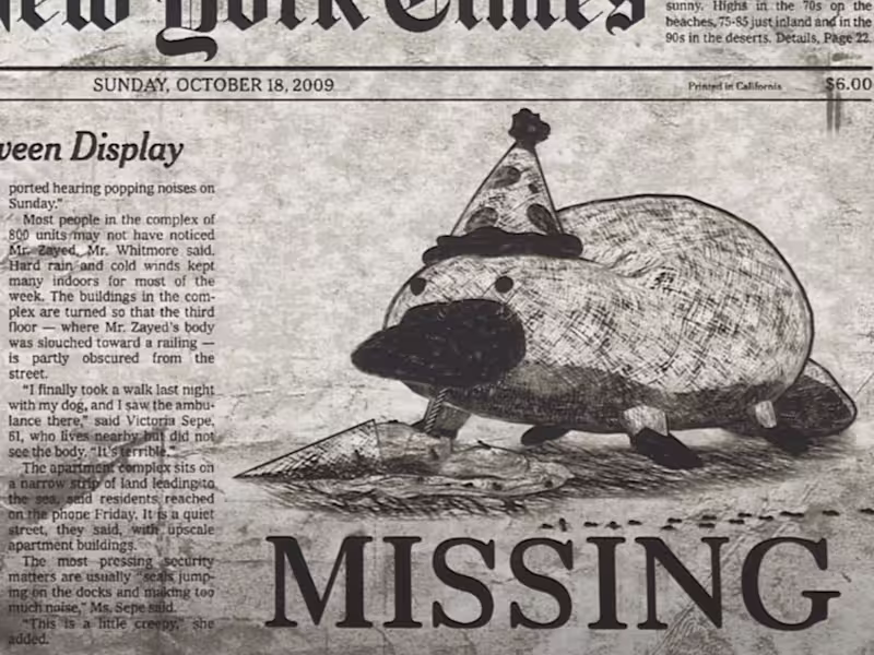 Cover image for Missing Platypus 
