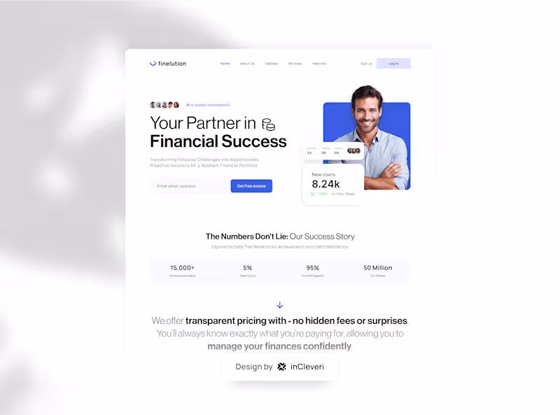 Cover image for Fintech Agency - Concept