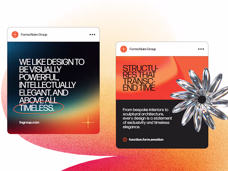 Cover image for Social Content Design – For Brands Who Want to Show Up Right