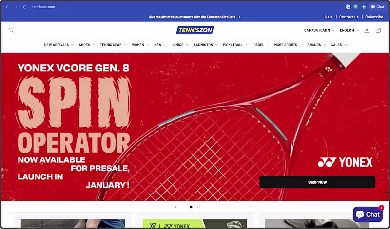 Cover image for Ongoing Shopify Plus development work on a Montreal based te...