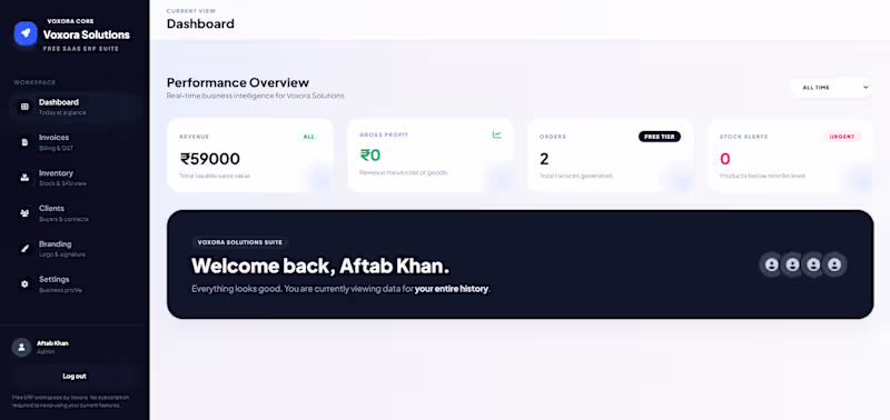 Cover image for Full-Stack SaaS & ERP Development