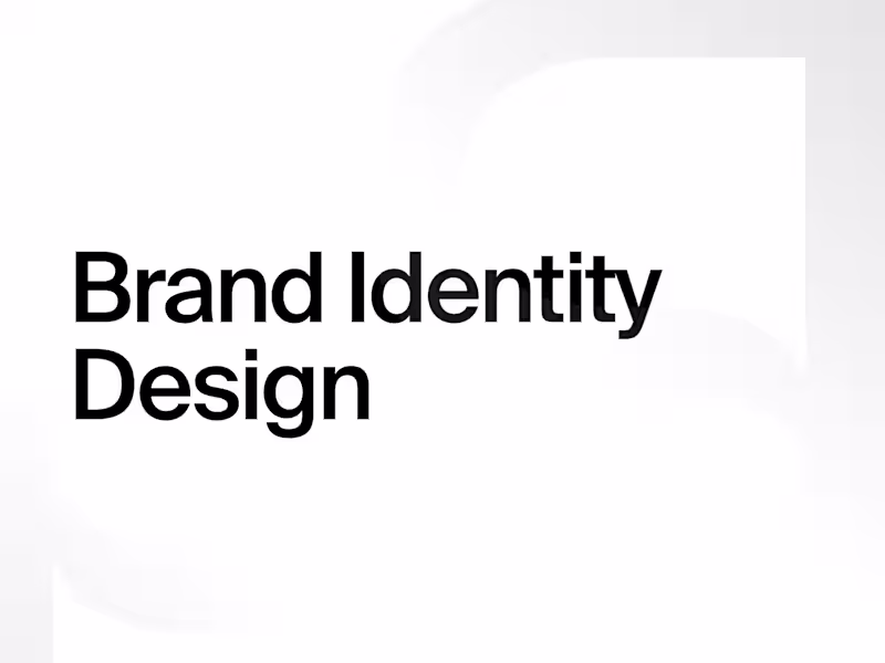 Cover image for Brand Identity Design