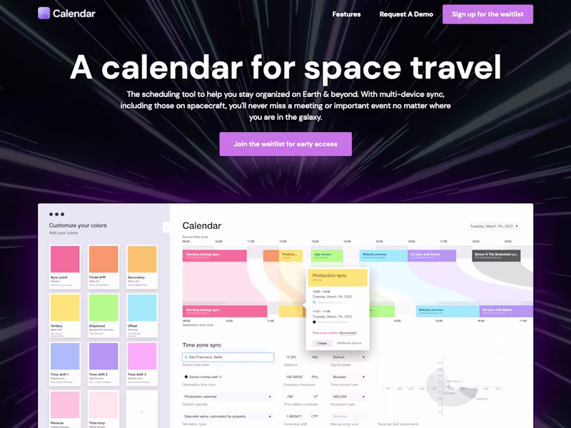 Cover image for Calendar - The One App To Rule Time & Space