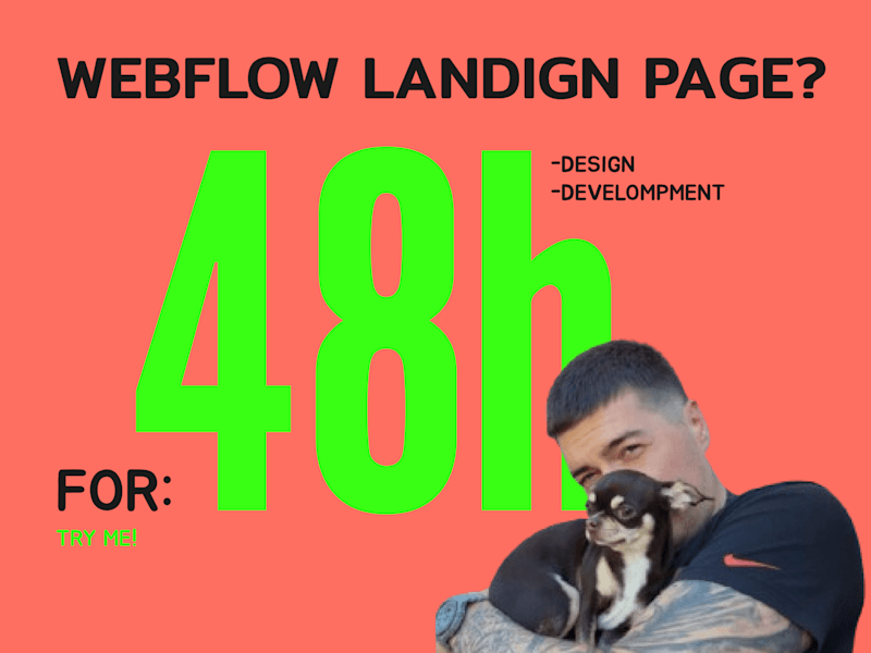 Cover image for Webflow Landing Page