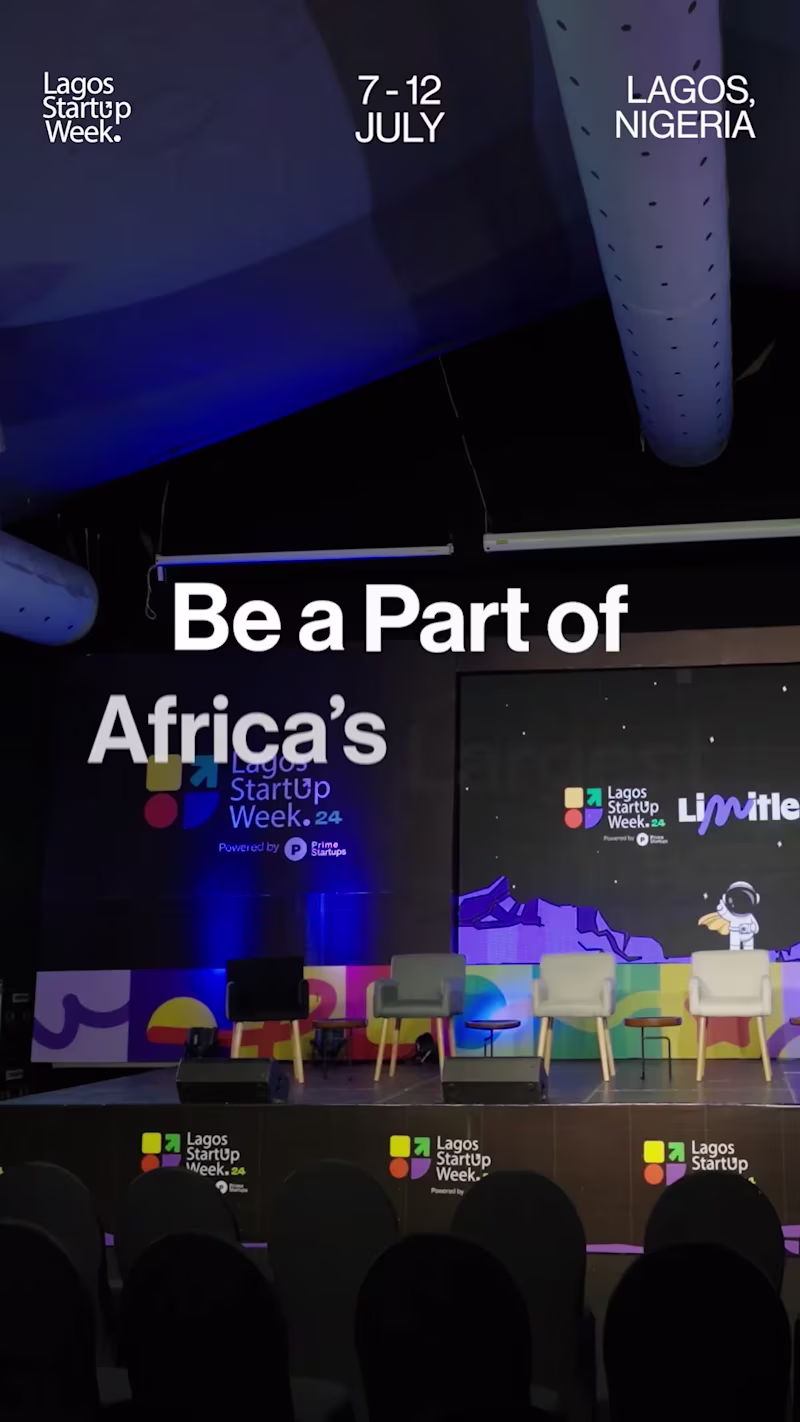 Cover image for Call for Volunteers at Lagos Startup Week