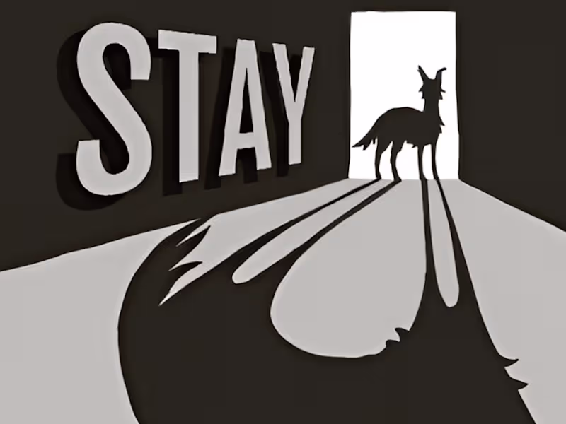 Cover image for "STAY" Pandemic Pet Survival Game