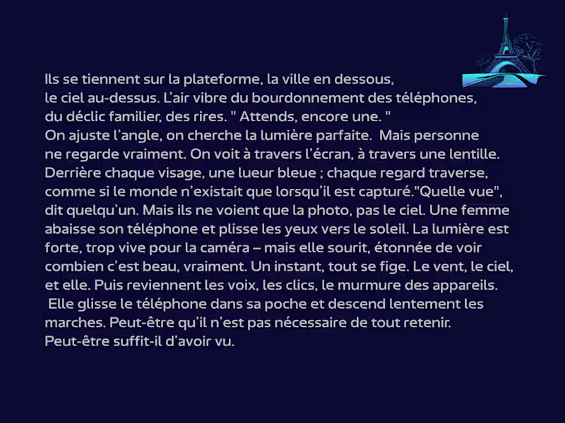 Cover image for Sans objectif