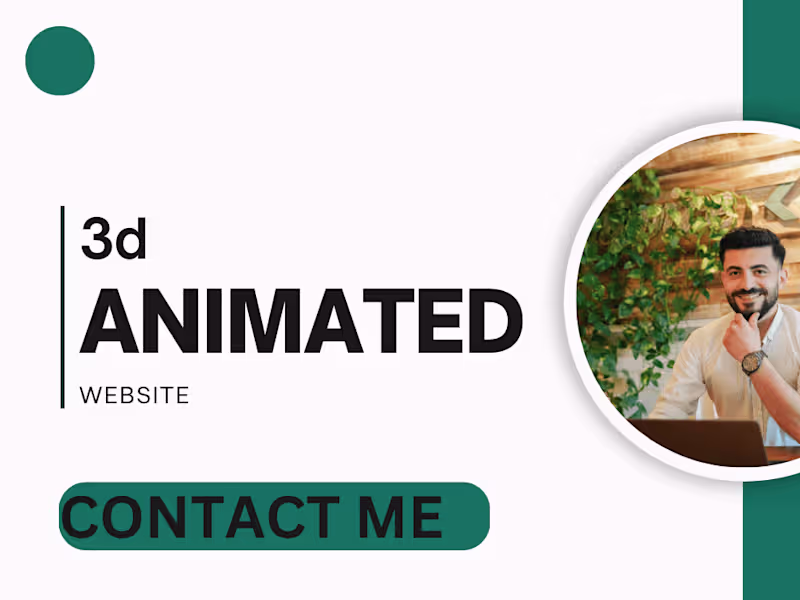 Cover image for will create a 3d animated website with webflow