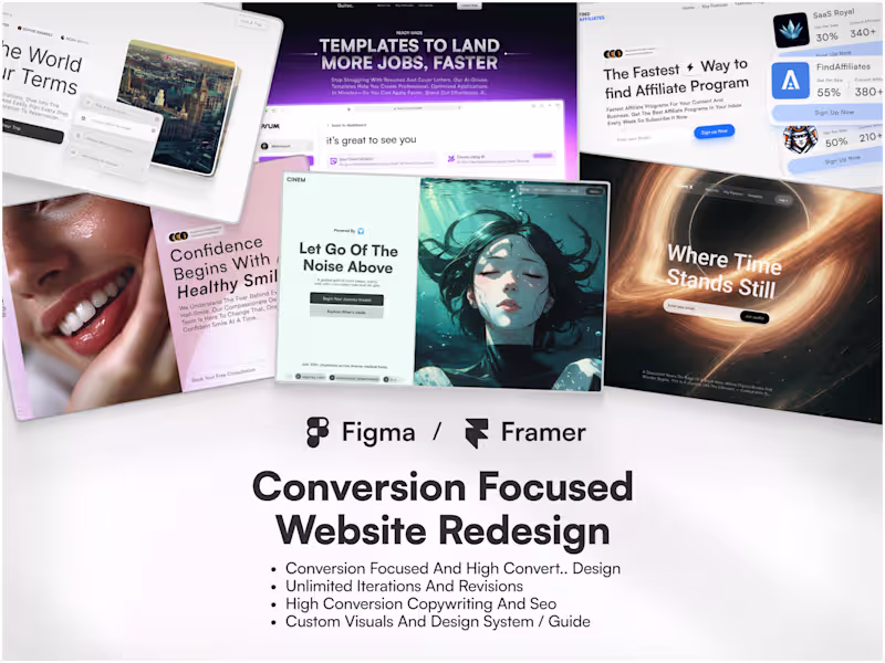 Cover image for Conversion Focused Website Redesign