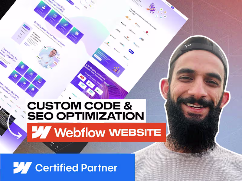 Cover image for I will optimize your Webflow website for SEO