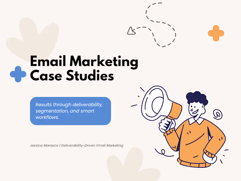 Cover image for Email & SMS Marketing Case Studies