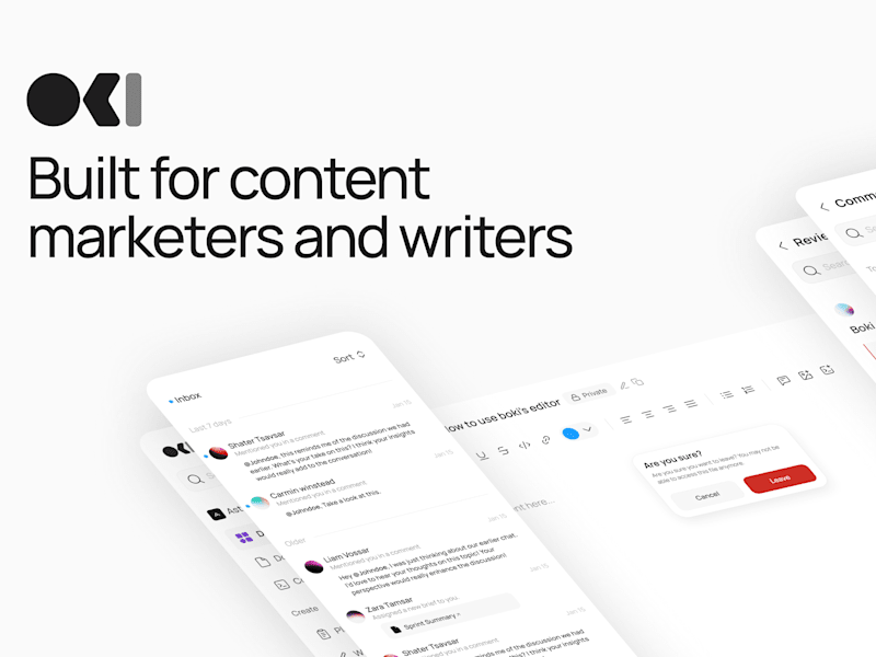 Cover image for Boki: AI-Powered Content Platform Design