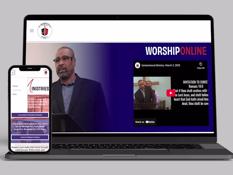 Cover image for Modern, user-friendly websites built to elevate your brand.